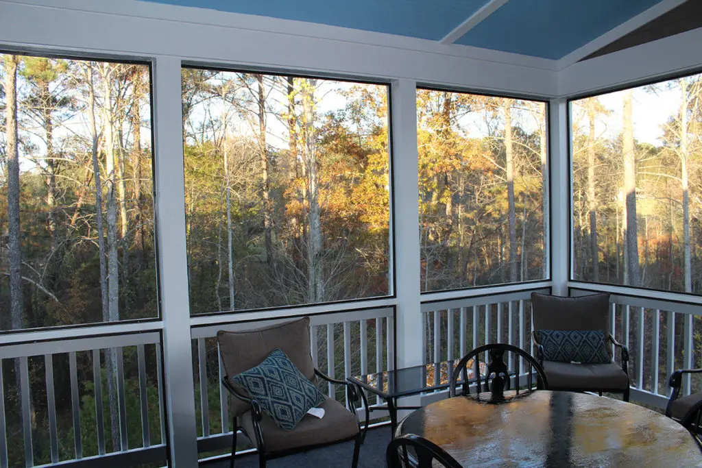 Sunroom Additions - White Inside View